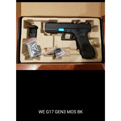 We G Gen Mos Bk We G Series Glock We Pistols Gbbp Guns