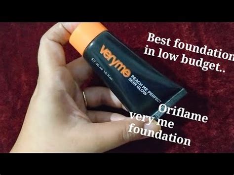 Oriflame Very Me Peach Me Perfect Skin Glow Foundation Review Best