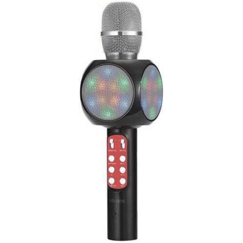 Led Işıklı Karaoke Mikrofon