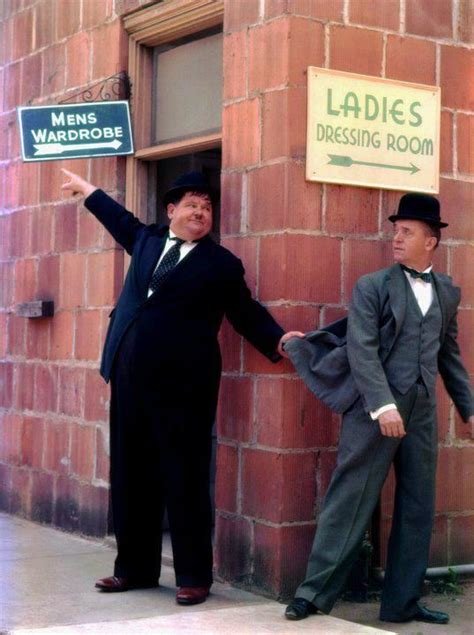 Laurel & Hardy in color! (Not colorized.) | Laurel and hardy, Stan ...