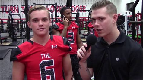 Cedar Hill Quarterback And Long Snapper Garret Mcguire 8 18 2016 Youtube