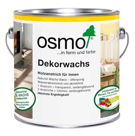 Osmo Dekorwachs Transparent Farben, günstige Preise | Holz-Kunz.de