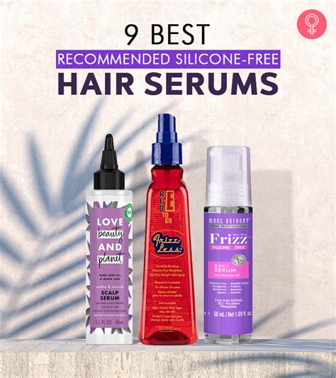 9 Best Silicone Free Hair Serums For Shine