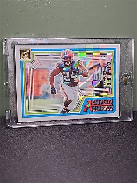 2023 Panini Donruss Nick Chubb Action All Pros AAP 20 1TOUCH CASE