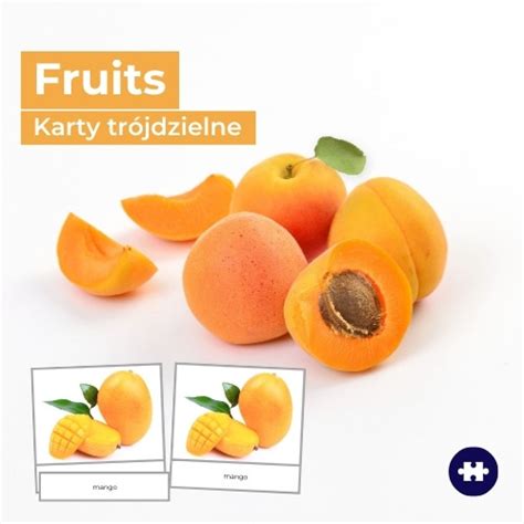 Fruits Karty Tr Jdzielne Do Nauki J Zyka Angielskiego