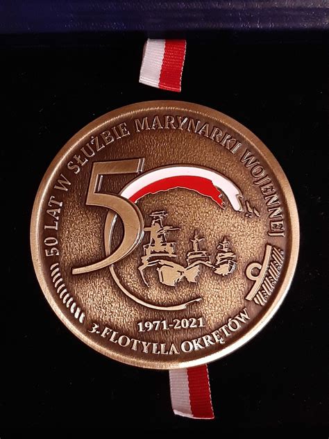 Medal Pami Tkowy Lat W S U Bie Flotylli Okr T W Z R Warszawa