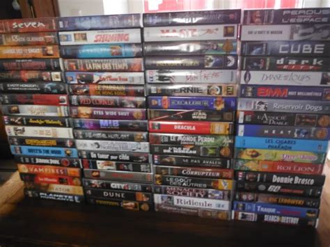 Lot De Cassettes Vhs Eur Picclick Fr