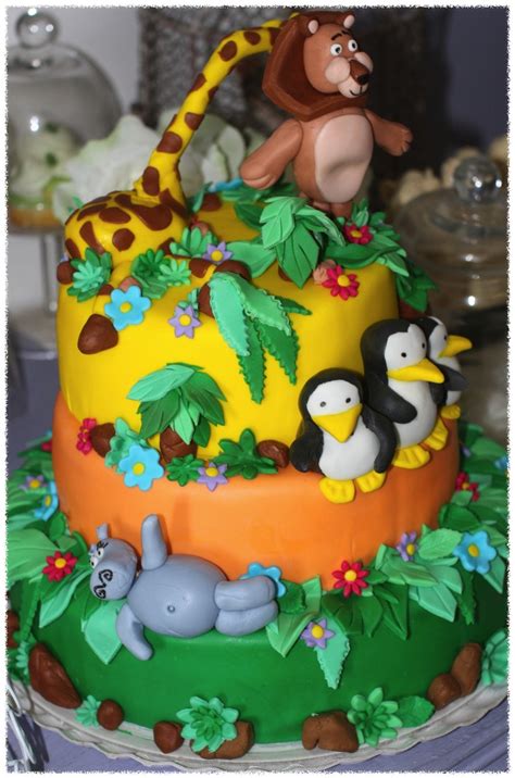 Madagascar Cake Cake Cake Decorating Kids Cake