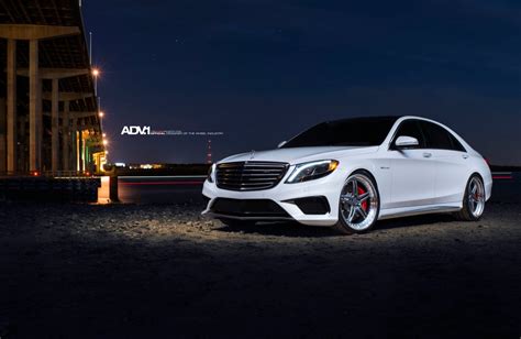 2016 Mercedes Benz W222 S63 Amg On Adv05 Adv1 Wheels Benztuning