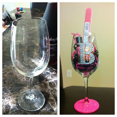 Diy wine glass, Diy wine glasses, Wine glass crafts