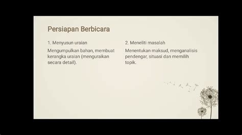 Berbicara Untuk Keperluan Akademik YouTube