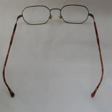 Polo Ralph Lauren Eyeglass Frames Brown Metal Rims Pl… - Gem