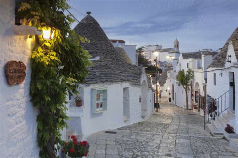 Trulli Traditional Houses Rione Monti Area Alberobello UNESCO World