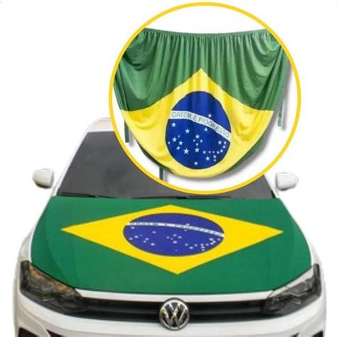 Bandeira Do Brasil Oficial Para Cap De Carro Copa Do Mundo