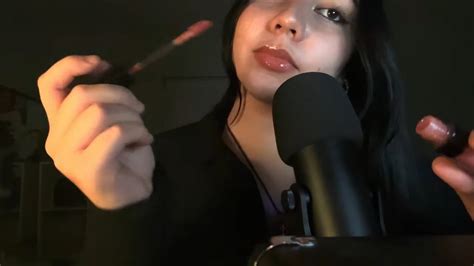 Asmr Lip Gloss Application YouTube