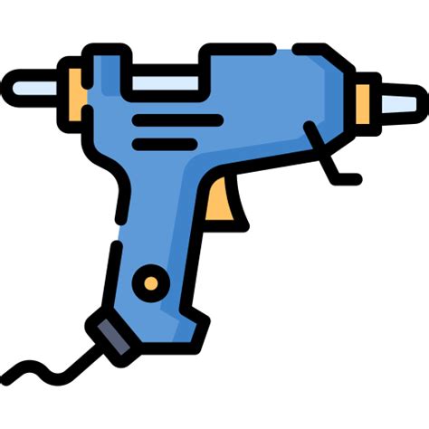 Glue Gun Special Lineal Color Icon