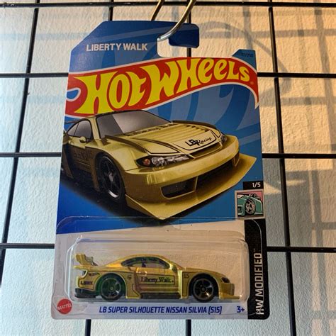 Hot Wheels LB Super Silhouette Nissan Silvia S15 Liberty Walk Gold Shopee Malaysia