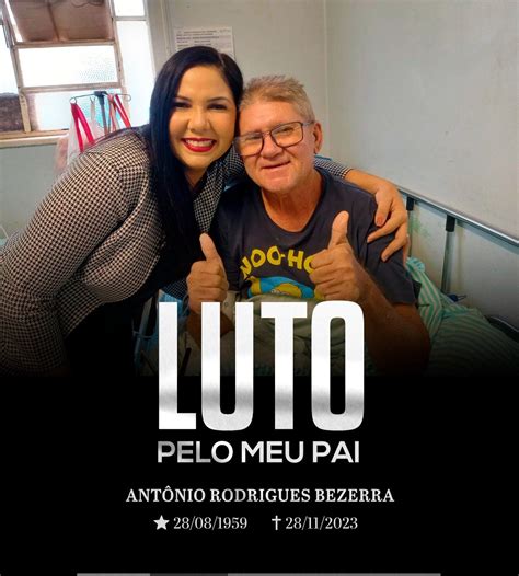 Nota de pesar pelo falecimento de Antônio Rodrigues Bezerra pai da