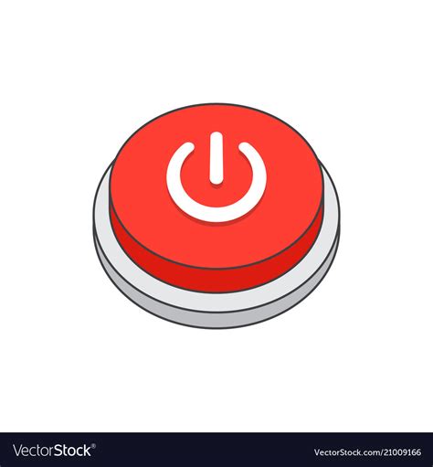 Power icon shutdown Royalty Free Vector Image - VectorStock