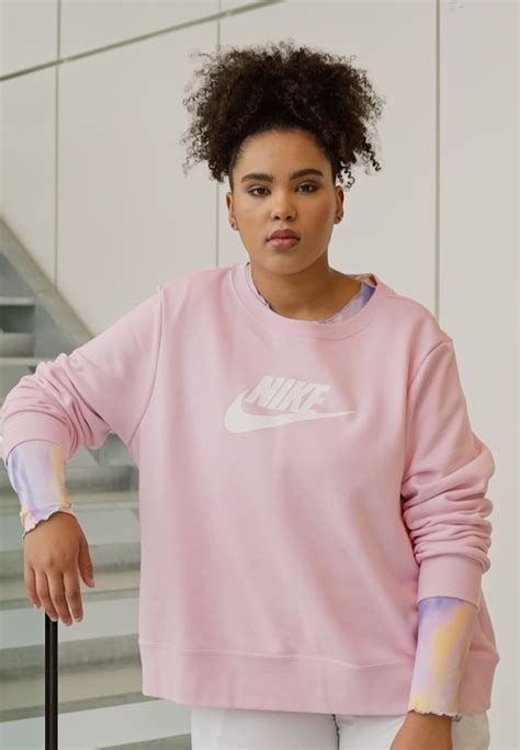 Nike Sportswear W Nsw Club Flc Gx Crew Std Pl Sweatshirt Medium Soft Pinklight Pink