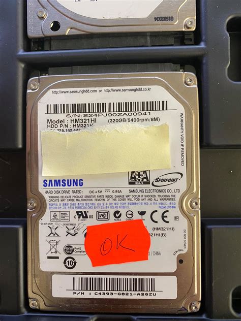 Samsung HM321HI 320GB 2,5″ SATA Kõvaketas – Arvutiromula