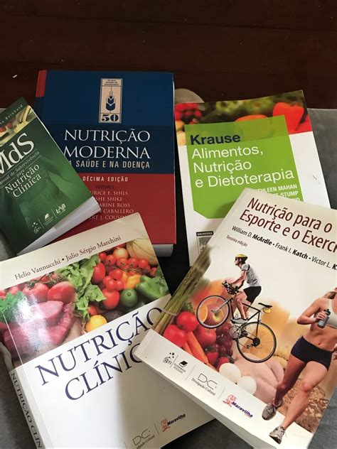 Kit Livros de Nutrição Os Melhores Livro Krause Usado 34621721 enjoei