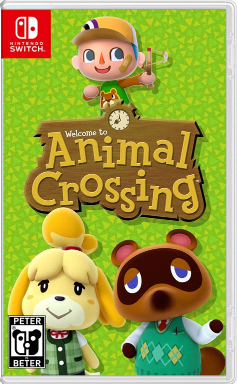 Animal Crossing Nintendo Switch Cover by PeterisBeter on DeviantArt