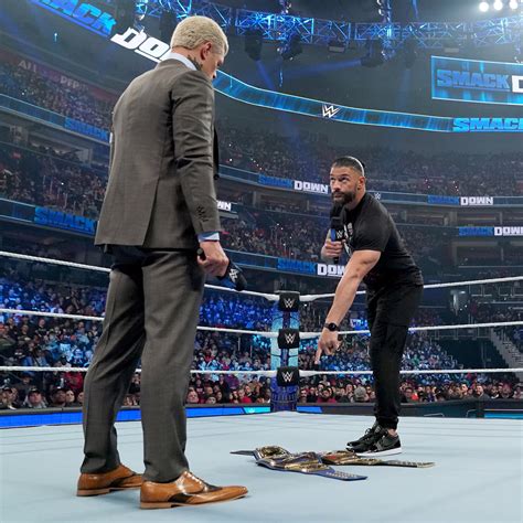 Roman Reigns And Cody Rhodes Friday Night Smackdown March 3 2023