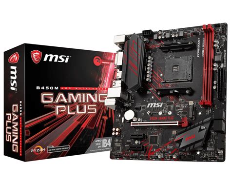 Msi B450m Gaming Plus Motherboard Lazada Ph