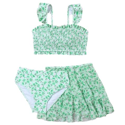 GYRATEDREAM Girls Swimsuits Piece Bikinis Sets Summer Beach Swimwear Bikini Bathing Swimsuits