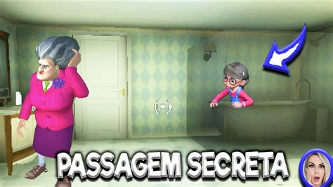 Nova Passagem Secreta Na Banheira Da Professora Malvada Scary Teacher