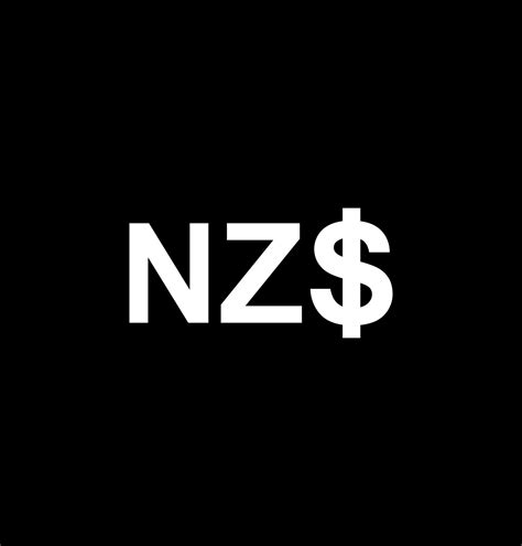 New Zealand Currency Icon Symbol. New Zealand Dollar, NZD Sign. Vector ...