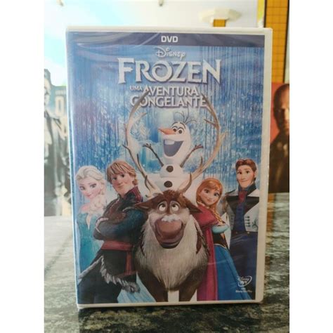 Dvd Frozen Uma Aventura Congelante Lacrado Shopee Brasil