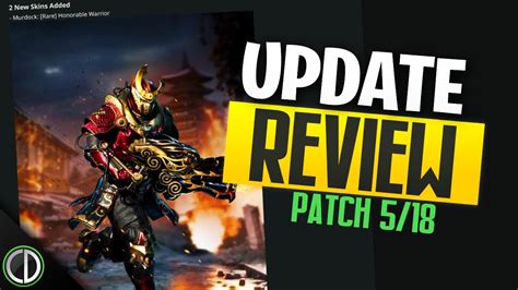 New Patch Skins Hero Balance Item Balance Paragon The