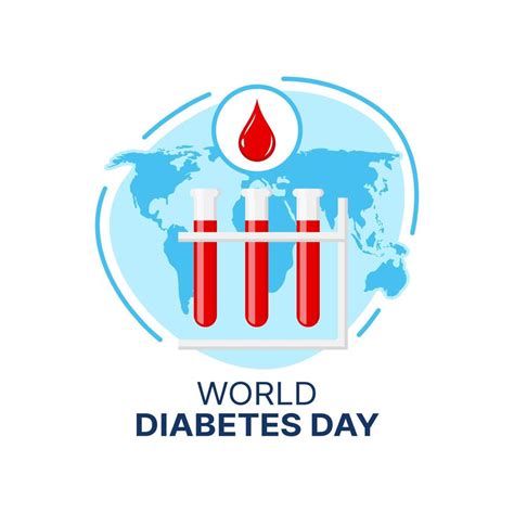 World Diabetes Day icon, blood drop in blue circle 21868427 Vector Art ...