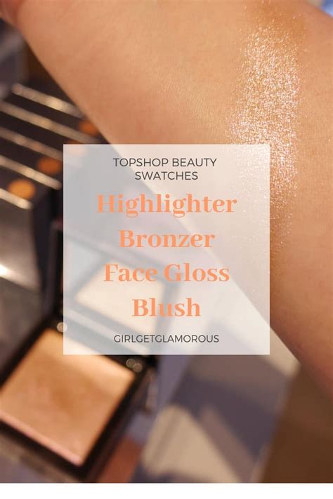 Topshop Beauty Relaunch Part 4 Highlighter Face Gloss Bronzer