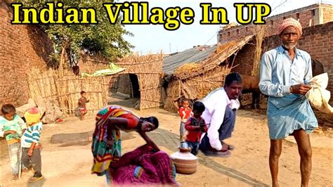 Indian Village Daily Morning Routine Real Life Indian Village In Uttar