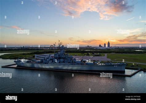 The USS Alabama Battleship Stock Photo - Alamy