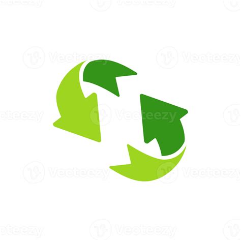 Recycling Icon An Arrow That Revolves Endlessly Reuse Concept Recycled