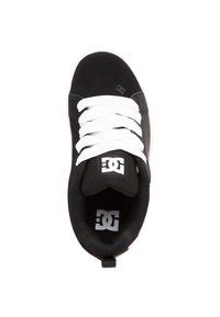 DC Shoes COURT GRAFFIK UNISEX - Skateschuh - bkw black white/schwarz ...