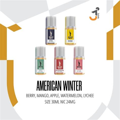 Jual American Winter Saltnic Series Ml By Hero E Liquid Di Lapak