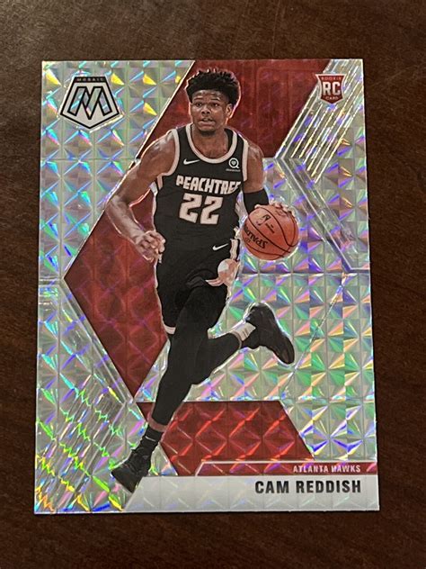 2019 20 Mosaic Cam Reddish Silver Mosaic Prizm Rookie Hawks RC EBay