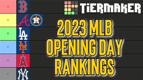 Mlb Opening Day 2023 Schedule Mlb Opening Day 2023 Dates Schedule