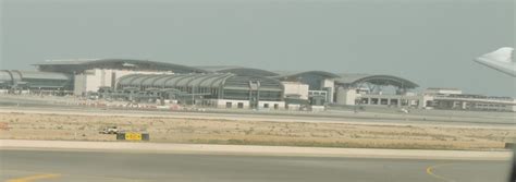 Muscat airport's new terminal on final approach