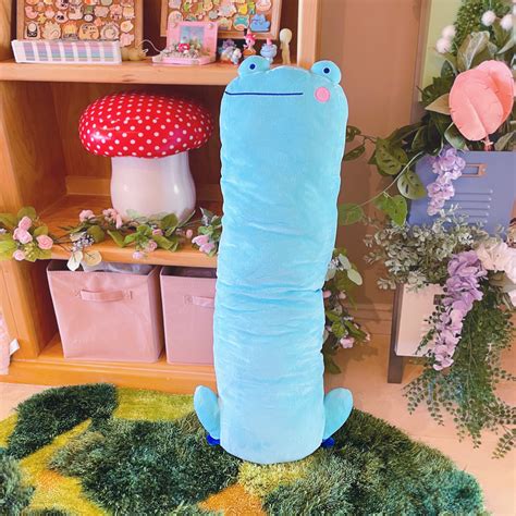 Long Frog Plushie Rainylune