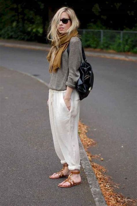 36 Elegant Beige Linen Pants Outfit Ideas