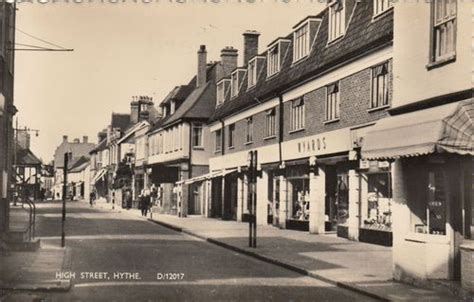 High Street Hythe Kent C1960s Folkestone Street View Old Pictures