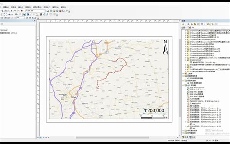 基于arcgis制作毕业论文研究区地理位置图（一）