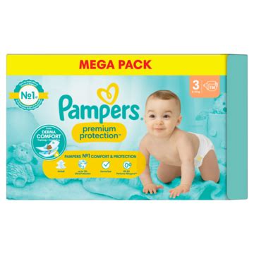 Pampers Premium Protection Maat 3 Luiers X114 Bestellen Baby