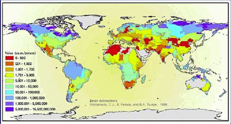 Global Map of River Basins That Have International Boundaries | SIMCenter